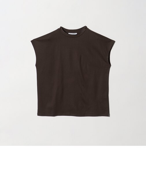 クルーネック フレンチスリーブ カットソー