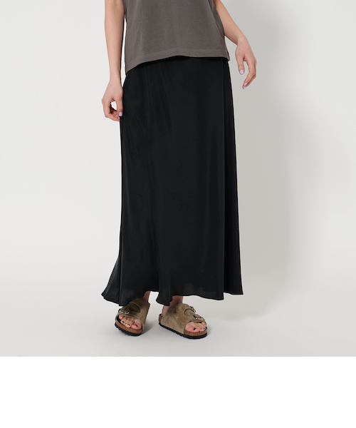 別注】＜O'NEIL of DUBLIN＞キルトロングスカート/パープル