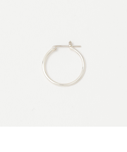 SILVER925 フープ ピアス