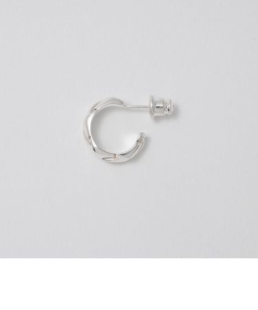 SILVER925 モダン ピアス
