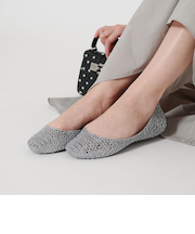 ＜Melissa＞グリッター CAMPANA バレエシューズ