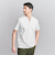 【WEB限定 WARDROBE SMART】クリア  ガスコットン ヘンリーネック カットソー【抗菌・防臭】