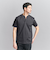 【WEB限定 WARDROBE SMART】クリア  ガスコットン ヘンリーネック カットソー【抗菌・防臭】