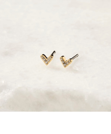 ＜BAQLESS＞Honesty Little Heart ピアス