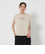 コットン ロゴプリント フレンチスリーブ Tシャツ