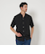 【WEB限定 WARDROBE SMART】ドレープ  バンドカラー スキッパーシャツ
