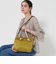 ＜VIOLAd’ORO＞BIANCA ノットハンドルトートバッグ S -2WAY-
