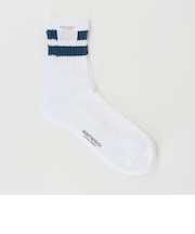 ツーライン ソフト パイル クウォーター ソックス