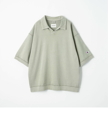 ＜Champion × monkey time＞ ピグメント スキッパー ポロシャツ