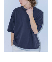＜Champion × monkey time＞ ピグメント リブ Tシャツ