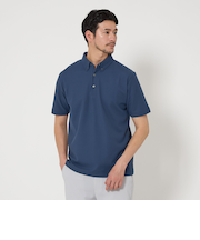 【WEB限定 WARDROBE SMART】ステイ クリーン ピケ BD ポロシャツ【抗菌・防臭】