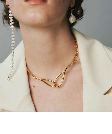 ＜loni＞Ivy Asymmetry チョーカー