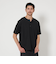 【WEB限定 WARDROBE SMART】ステイ クリーン ピケ ヘンリーネック Tシャツ【抗菌・防臭】