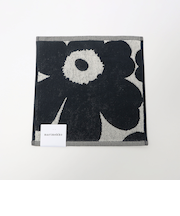 ＜marimekko＞Unikko 麻混ミニタオル