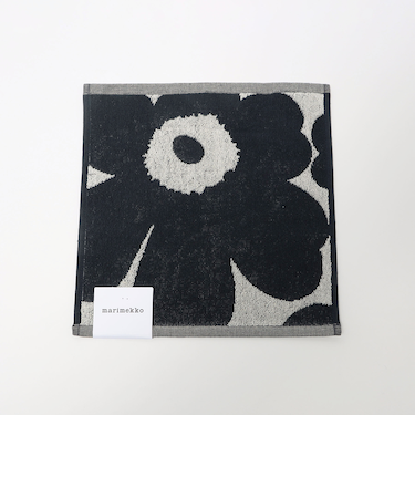 ＜marimekko＞Unikko 麻混ミニタオル
