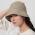 ラフィア バケットハット