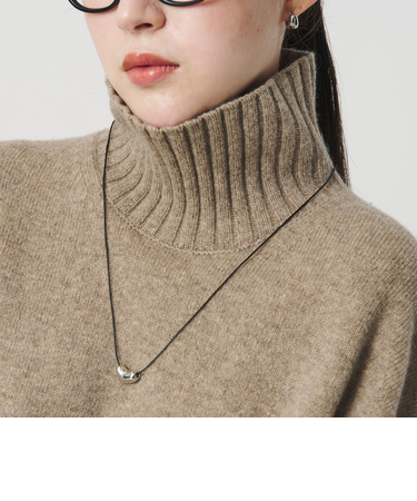 ユニークハート コードスライダーネックレス