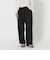 【WEB限定 Wardrobe DAILY MINIMAL】ランダムタック テーパードパンツ -ウォッシャブル-