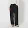 【WEB限定 Wardrobe DAILY MINIMAL】ランダムタック テーパードパンツ -ウォッシャブル-