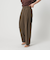 【WEB限定 Wardrobe DAILY MINIMAL】ランダムタック テーパードパンツ -ウォッシャブル-