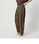 【WEB限定 Wardrobe DAILY MINIMAL】ランダムタック テーパードパンツ -ウォッシャブル-