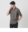 【WEB限定 WARDROBE SMART】コットン ワイドカラー スキッパーシャツ