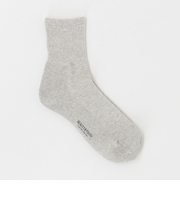 デオドラント リブ パイル クォーター ソックス