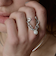 ＜loni＞Ivy pearl chain リング-2WAY-