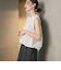【WEB限定 Wardrobe DAILY MINIMAL】バルーン ノースリーブブラウス -ウォッシャブル-
