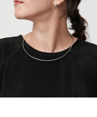 メタル シャイニー チョーカー