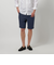 【WEB限定 WARDROBE SMART】 Reflax スリム ショートパンツ
