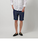 【WEB限定 WARDROBE SMART】 Reflax スリム ショートパンツ