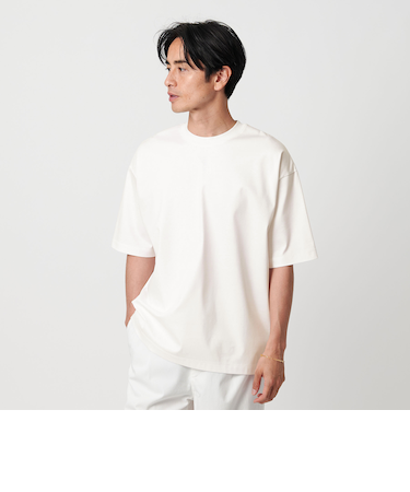 スーパークール クルーネック カットソー -接触冷感 抗菌・防臭‐