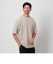 【WEB限定 WARDROBE SMART】エアリー カノコ カットソー