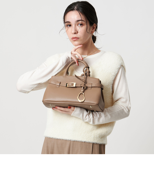 ＜LE VERNIS＞Poire チャーム バッグ-2WAY-