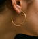 ＜SOAC＞ラージ フープピアス