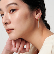 【別注】＜LAPUIS＞Nuance chain ピアス