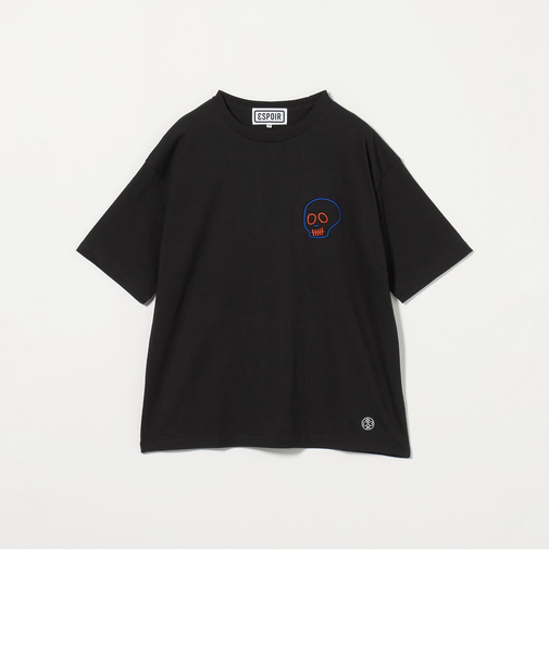 ＜ESPOIR＞Skull エンブロイダリー Tシャツ