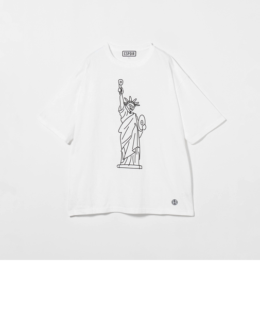 ＜ESPOIR＞Skull リバティ Tシャツ