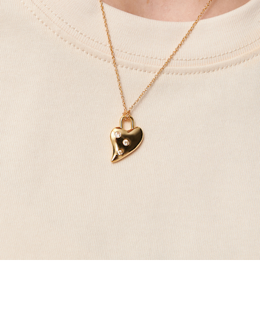 【別注】＜LAPUIS＞Garden heart ネックレス