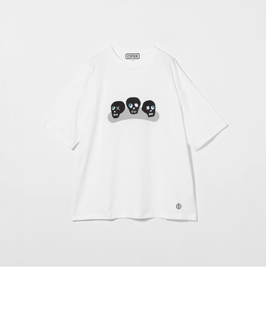 <ESPOIR>Three Skull Tシャツ