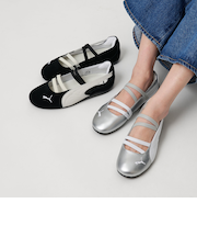 ＜PUMA＞ウィメンズ スピードキャット バレエ/シルバーカラー