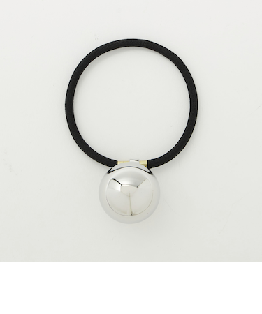 メタル ビッグボール ヘアゴム