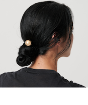 メタル ビッグボール ヘアゴム