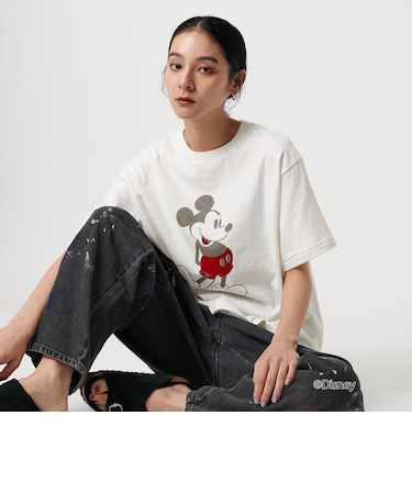 ＜Americana＞Disney/プリントTシャツ