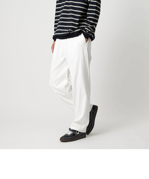 TC/FLAX オックス バルーン イージー パンツ