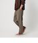 TC/FLAX オックス バルーン イージー パンツ