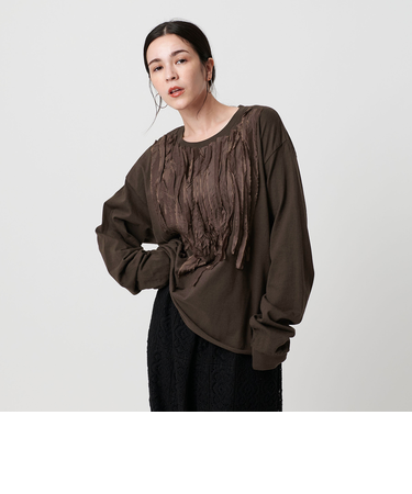 ＜dahl’ia＞リメイク ロングスリーブ カットソー