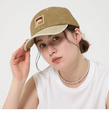 【別注】＜FILA＞ピグメント コンビ キャップ