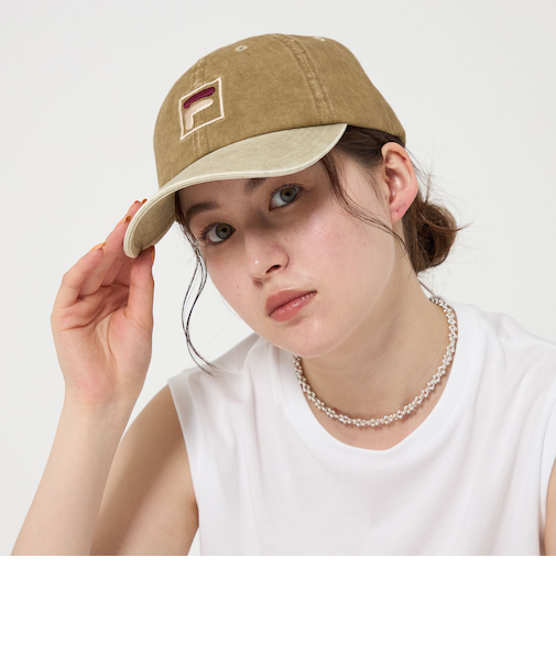 【別注】＜FILA＞ピグメント コンビ キャップ